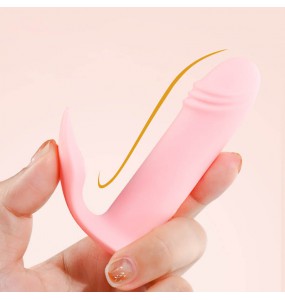 LILO - Little Girl Wearable Vibration Massager (Support APP Mini Programs - Pink)